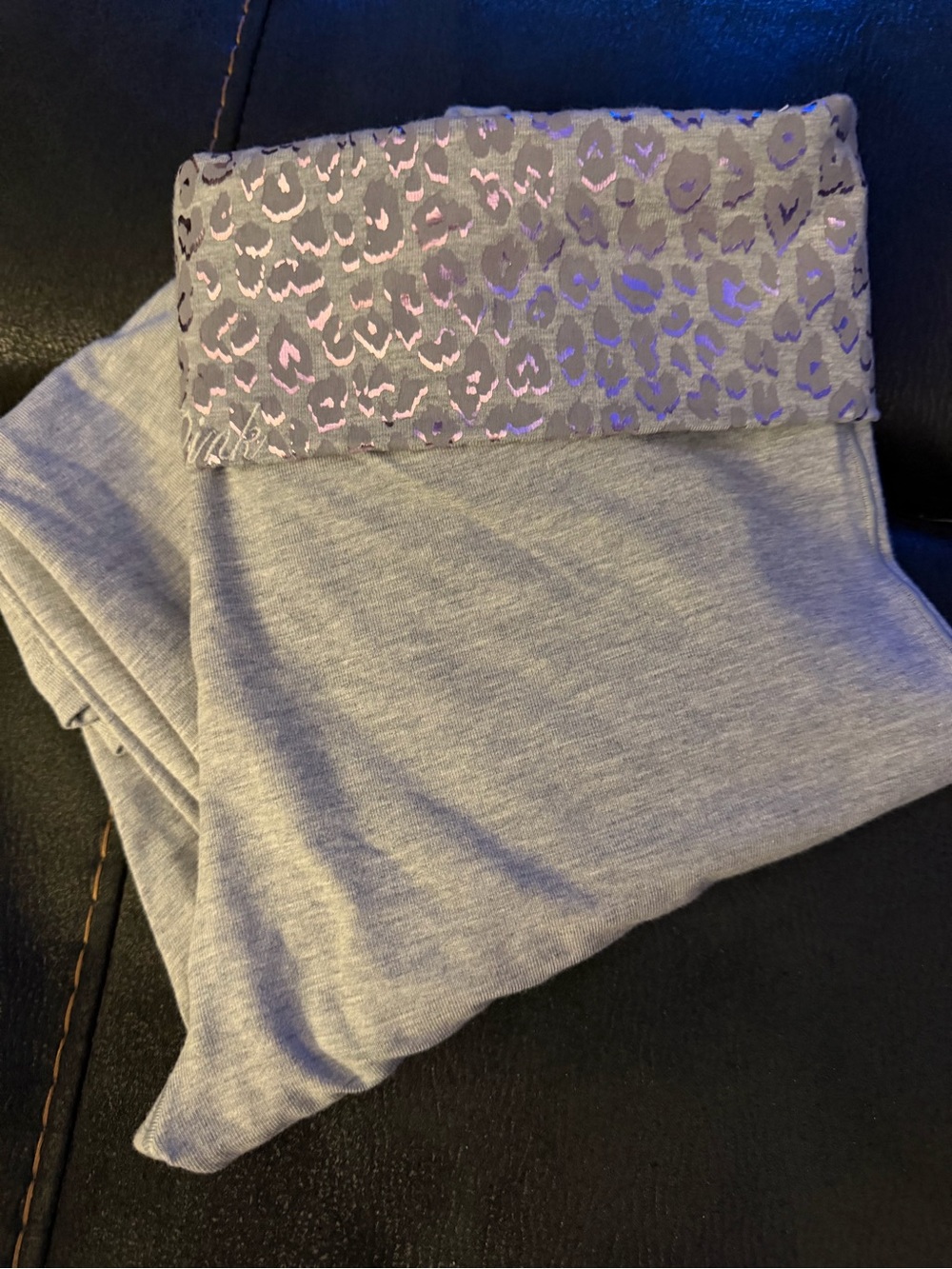 Victoria's Secret Pink Fold Over Yoga Leggings